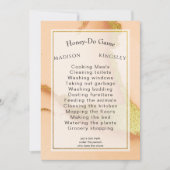 コーラモダンル抽象芸術💡インキー油結婚ズ 招待状 (正面)