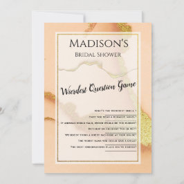 コーラモダンル抽象芸術💡インキー油結婚ズ 招待状