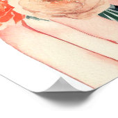 コーラルお洒落、付き添い人ブーケ(C) ポスター (角)