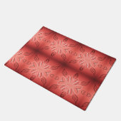 コーラルかわいらしかわいらしフローズフロアマット ドアマット (アングル)