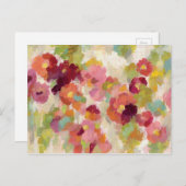 コーラルとエメラルドガーデン ポストカード (正面/裏面)