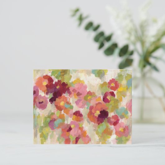 コーラルとエメラルドガーデン ポストカード (スタンド正面)