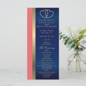 コーラルとネイビーのゴールドハーツ - プログラム (スタンド正面)