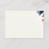 コーラルとネ航海のビ結婚ーの宿泊 エンクロージャーカード (裏面)