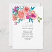 コーラルとファンダンゴの花の祭典 招待状 (正面)