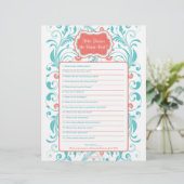 コーラルアクアフローラ最高のブライダルシャワーゲーム (スタンド正面)