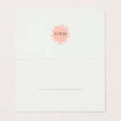 コーラルアンドクリームフィリグレエレガント座席表 (外部フラット)