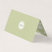 コーラルアンドクリームフィリグレエレガント座席表 (裏面)