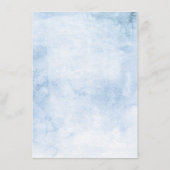 コーラルアンドダスティー結婚ブルーズ情報ゲスト エンクロージャーカード (裏面)