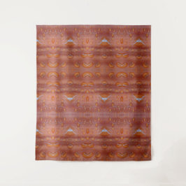 コーラルイカットも タペストリー