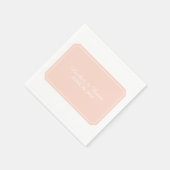 コーラルイリーエレガント紙ナプキンス スタンダードカクテルナプキン (角)