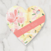 コーラルウェディングデーありがとう フェイバータグ (裏面)