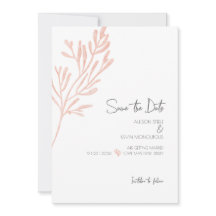 コーラルウォーター色・モダンビーチ結婚式・