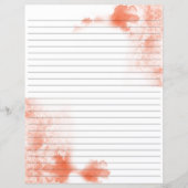 コーラルウォーター調色文房具紙 (正面)