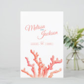 コーラルウォー結婚トカラーのゲスト情報シート (スタンド正面)