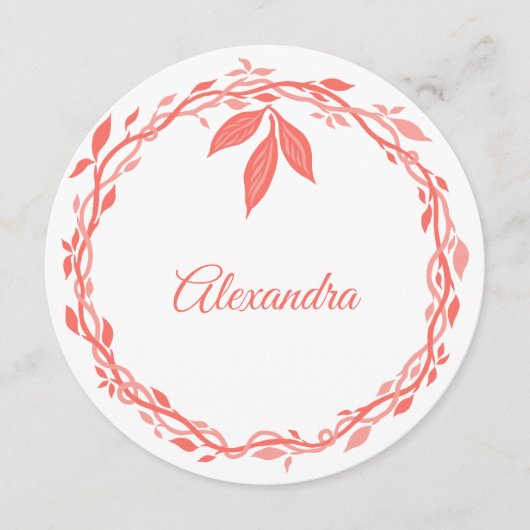 コーラルウッ結婚ディの供述場又は護衛 (正面)