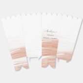 コーラルエレガントテラコッタ結婚ズ フェイバーボックス (見開き)