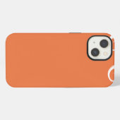 コーラルエレガントモダン iPhoneケース (裏面横)
