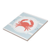 コーラルカニ航海のスタイルストライプセラミックスタイル タイル (側面)