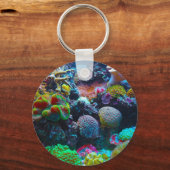 コーラルカラフル キーホルダー (裏面)