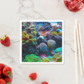 コーラルカラフル スタンダードカクテルナプキン (インサイチュ)