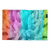 コーラルカラーバースト 枕カバー (裏面)