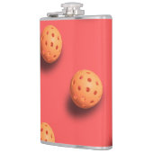 コーラルカラーフラスコのピクルボール フラスク (左)