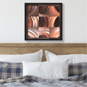 コーラルカーブ キャンバスプリント (インサイチュ (寝室))