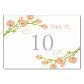 コーラルガーデンバラ – テーブル番号カード テーブルナンバー (裏面)