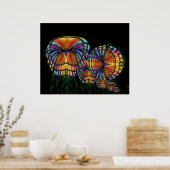 コーラルガーデンポスター ポスター (キッチン)