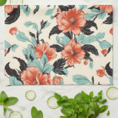 コーラルガーデン キッチンタオル (折り畳み)