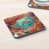 コーラルガーデン コースター (左側)