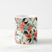 コーラルガーデン コーヒーマグカップ (中央)