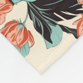 コーラルガーデン フリースブランケット (角)