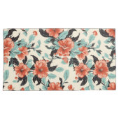 コーラルガーデン 枕カバー (正面右)