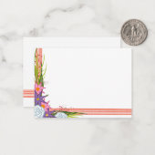 コーラルクラッシュミニカード ノートカード (正面/裏面インサイチュ)