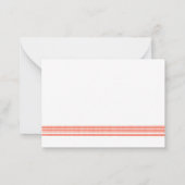 コーラルクラッシュミニカード ノートカード (裏面)