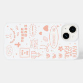 コーラルクリスチャンJesus Collage iPhoneケース Case-Mate iPhoneケース (裏面 (横))