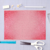 コーラルグリッターオングラデーションコーラル背景 薄葉紙 (クラフト)