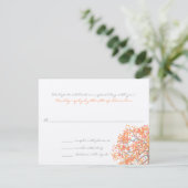 コーラルグレー ツリー モノグラム レスポンス カード (スタンド正面)