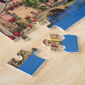 コーラルゲーブルズフロリダグリーティング ジグソーパズル (側面)