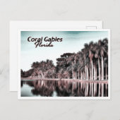 コーラルゲーブルズフロリダ ポストカード (正面/裏面)