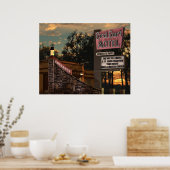 コーラルコートモーテルオンルート66ポスター ポスター (キッチン)