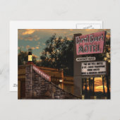 コーラルコートモーテルルート66アメリカンレトロ ポストカード (正面/裏面)