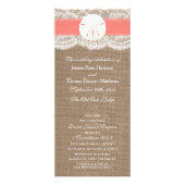 コーラルサンド結婚ドルの収集プログラム ラックカード (正面)