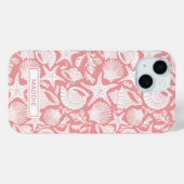 コーラルシェル オーダーメイド Case-Mate iPhoneケース (裏面 (横))