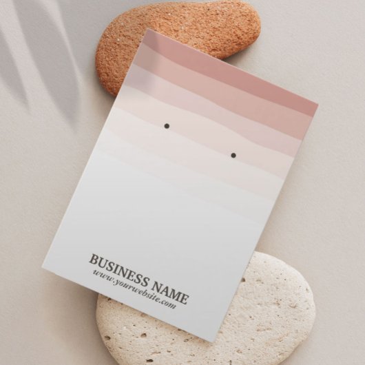 コーラルシェーエレガントズイヤリング表示ホルダー