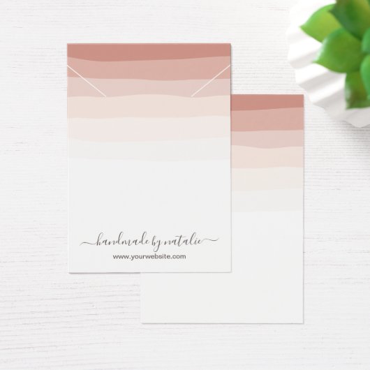 コーラルシェーエレガントズネックレスディスプレイホルダー (デスク)