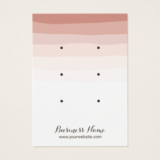 コーラルシェード3セットイヤリング表示ホルダー (正面)