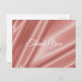 コーラルシルクのテクスチャサンキュー. ポストカード (正面/裏面)